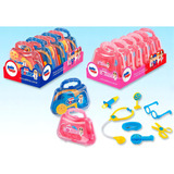 Brinquedo Médico Infantil Mini Maleta Doutor Cor Vermelho