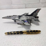 Brinquedo Metal Miniatura Jato Us Air Force Sem Cabine 19cm