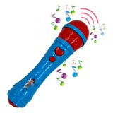 Brinquedo Microfone Karaoke Para Criança Infantil