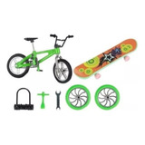 Brinquedo Mini Bicicleta E Skate De