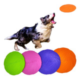 Brinquedo Mini Disco Frisbee Borracha Cachorro