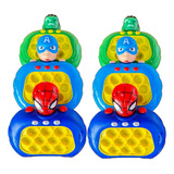 Brinquedo Mini Game Pop It Eletronico Super Heroi Vingadores