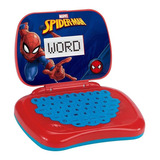 Brinquedo Mini Laptop Infantil Do Spider-man Bilingue