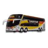 Brinquedo Miniatura Ônibus Viação Saritur 1800