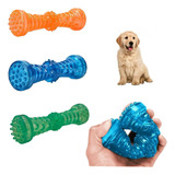 Brinquedo Mordedor Divertido Grande Com Apito Cão Gato Pet Sabor Cor - Laranja