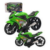 Brinquedo Moto Esportiva 1600 Vd Infantil Coleção Decoração