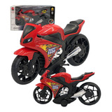 Brinquedo Moto Esportiva 1600 Vm Infantil Coleção Decoração