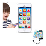 Brinquedo Musical Celular Infantil Recarregável Luzes Som