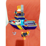 Brinquedo Navio Imaginext Super Salva-vidas Comando Do Mar