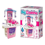 Brinquedo Nova Cozinha Infantil Big Star Torneira Sai Água