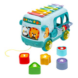 Brinquedo Ônibus De Atividades Bebê Criança