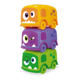 Brinquedo Ônibus Infantil Monster Bus Trio