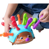 Brinquedo Ouriço Brincalhão Educativo Pedagógico Sensorial
