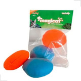 Brinquedo P/ Gato 2 Bolinhas Bolas Com Catnip Feltro 