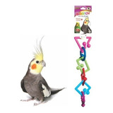 Brinquedo P/ Psitacídeo Passaros Bird Toys P - Calopsita