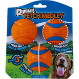 Brinquedo Para Cães Chuckit Fetch Medley Gen 3 Bolas Médio