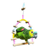 Brinquedo Para Papagaio E Calopsita -