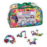Brinquedo Pedagógico Blocos De Montar Multi Ideias 1000