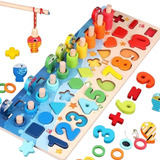 Brinquedo Pedagógico Madeira Montessori Educativo Números