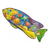 Brinquedo Pega Peixe C/vara E 8 Peixes Art Brink