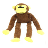 Brinquedo Pelúcia Macaco Grande Pet Cães Macaco Com Apito