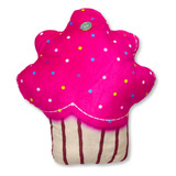Brinquedo Pelucia Presente Criativo Fofo Macio Cupcake Rosa