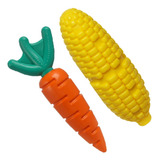 Brinquedo Pet Cães Mordedor Nylon Buddy Toys Cenoura + Milho