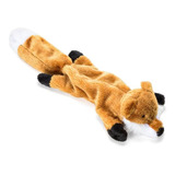Brinquedo Pet De Pelúcia Raposa Foxy Para Cachorros Mimo