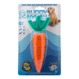 Brinquedo Pet Mordedor Resistente Nylon Cenoura Buddy Toys
