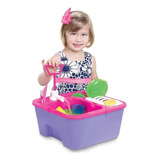 Brinquedo Pia Lava Louças Infantil Splash E Clean