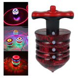 Brinquedo Pião Sonoro Luminoso Retro Várias Cores Lançado