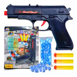 Brinquedo Pistola Lança Dardos E Bolinhas De Gel Orbeez 