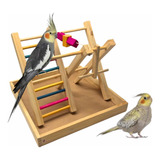 Brinquedo Playground P/ Periquito Calopsita Aves