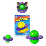 Brinquedo Pogobol Roxo E Verde Bola Pula Infantil Estrela