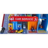 Brinquedo Postinho E Garagem Car Service Junges Ref 090