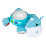 Brinquedo Projetor Hipopotamo Com Luz E