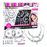 Brinquedo Pulseiras Infantil My Style Life Charms Deluxe Mul