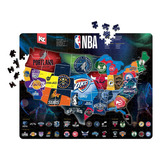 Brinquedo Quebra Cabeça Puzzle Play Nba 500 Peças Elka
