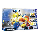 Brinquedo Robo Kombat Boom Pack Com Balao Ycoo Da Dtc 5222