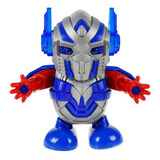 Brinquedo Robô Max Prime Dançarino Infantil