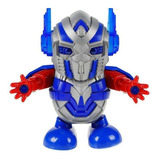 Brinquedo Robô Max Prime Dançarino Infantil