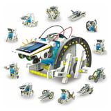 Brinquedo Robótica Solar 13 Em 1 Kit De Montar Educativa