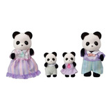 Brinquedo Sylvanian Families Familia Dos Pandas