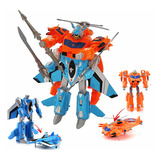 Brinquedo Transformers Helicóptero Apache F-15 Robo Guerra