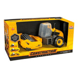 Brinquedo Trator Construction Machines Compactador Rolo 307 