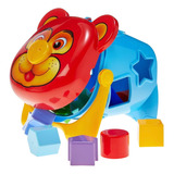 Brinquedo Urso Tomy Balde Educativo Didático Infantil +1 Ano