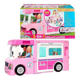 Brinquedo Veiculo Barbie Trailer Dos Sonhos Da Mattel Fbr34