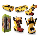Brinquedo Vira Robo Transformers A Pilha