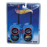 Brinquedo Walkie Talkie Infantil Hot Wheels Da Candide 4524