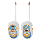 Brinquedo Walkie Talkie Infantil Toy Story Da Candide 4950